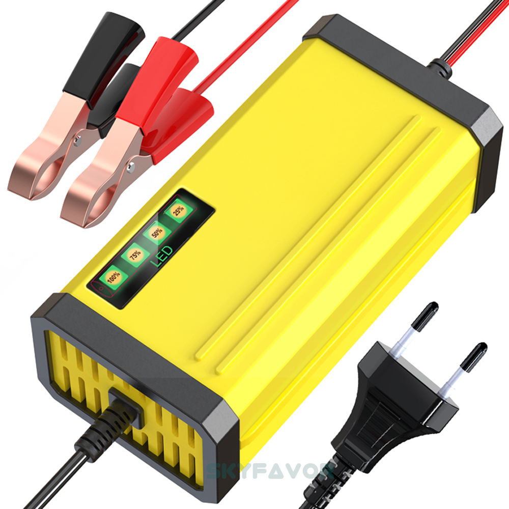 Factory Price Smart Automatic Car Battery Charger 12V 2A - Universal for Lead Acid/Gel/AGM/VRLA (Motorcycle/Car) Battery Charger