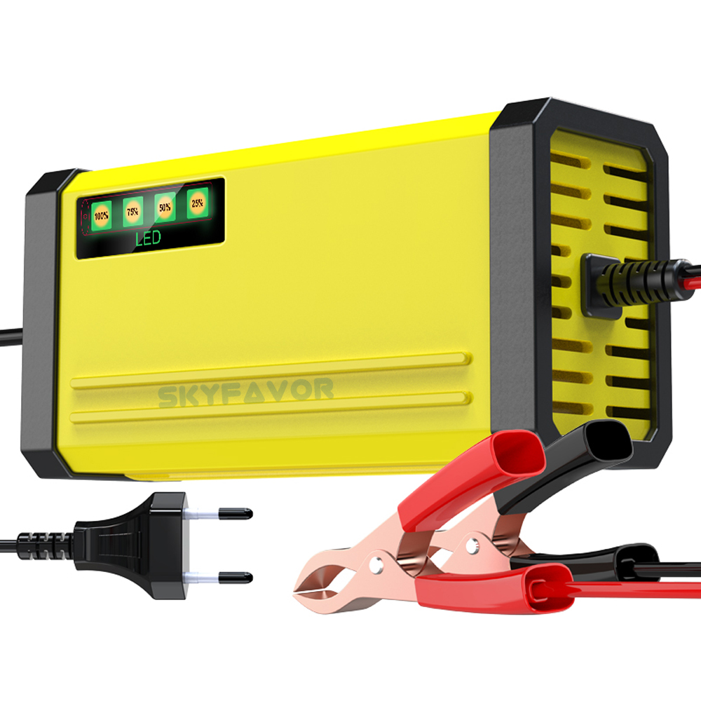 Factory Price Smart Automatic Car Battery Charger 12V 2A - Universal for Lead Acid/Gel/AGM/VRLA (Motorcycle/Car) Battery Charger