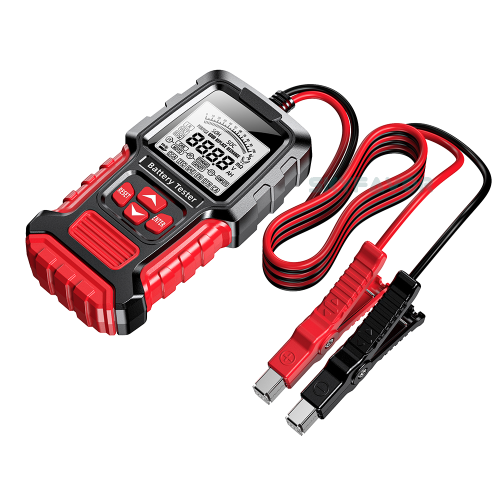 12V 24V Universal Car Battery Tester - Automatic Lead Acid Analyzer with CCA & Internal Resistance Test (Car/Truck/Motorcycle)
