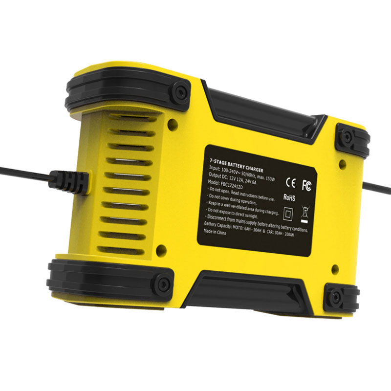 Trending Truck Car Battery Charger 12V 24V 12A 6A Automatic Smart Universal Lifepo4 and EFB GEL AGM Lead Acid Battery Charger
