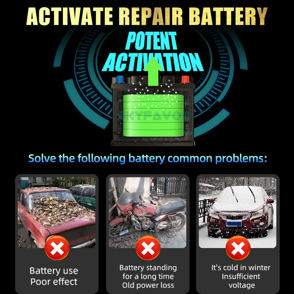 Newest Pulse Repair 12V Battery Chargers 12V 6A Automatic Intelligent Start Stop Pulse Repair Lead Acid 12 Volt Battery Charger