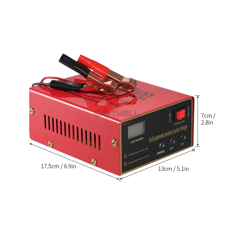 WET GEL ARLA 12V 24V Battery Charger 12V 10A 24V 8.5A Universal Fast Automatic Truck Car Battery Charger for Lead Acid Battery