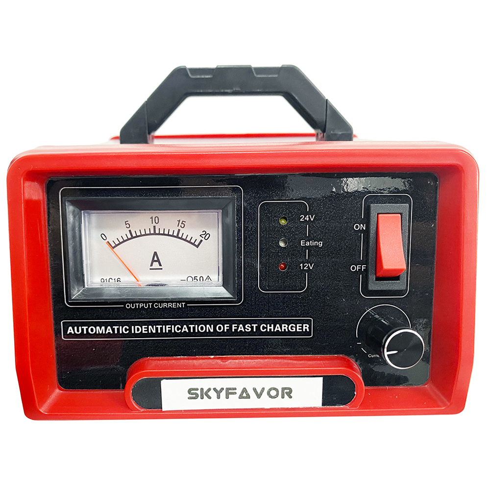 Adjustable Smart 12V 24V Battery Charger 12V 24V 10A Automatic Flooded Gel AGM Maintenance Free Deep Cycle Battery Charger