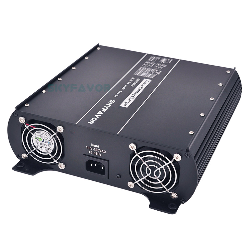 New Arrival 12V DC to DC Charger 12V 60A Multi Function on Board AC to DC 12V 40A and  MPPT Solar Charger 30A RV Battery Charger
