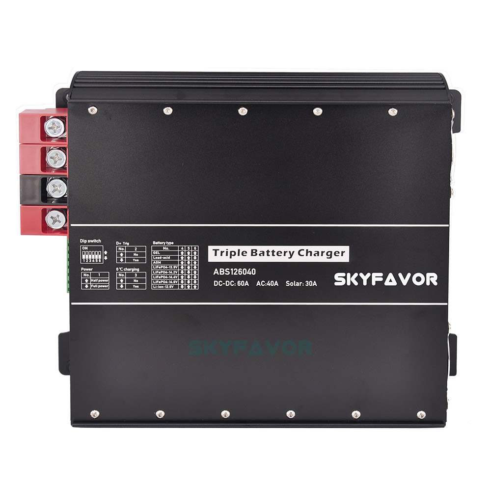 Trending 12V DC to DC Charger 12V 30A On-borad AC to DC 12V 20A Battery Charger and Solar MPPT Charger 20A for RV Ccmper Yacht