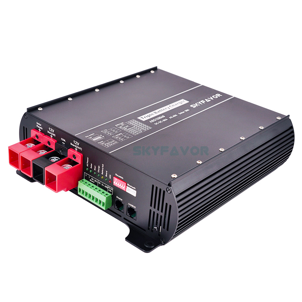Trending 12V DC to DC Charger 12V 30A On-borad AC to DC 12V 20A Battery Charger and Solar MPPT Charger 20A for RV Ccmper Yacht