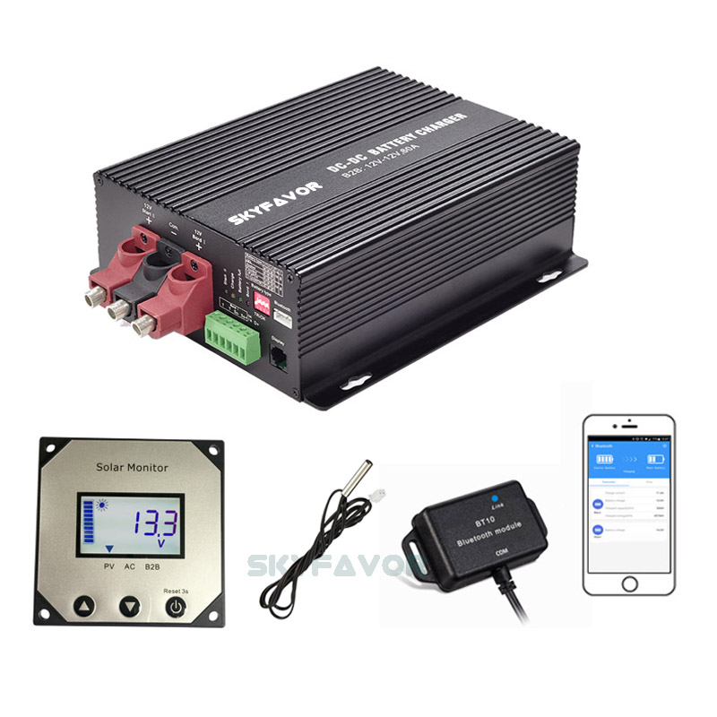 Best Selling Products 12V Dc-dc Charger 12V 60A Automatic Fast RV Battery to Battery Charger for RV Camper Trailer Yacht 4WD