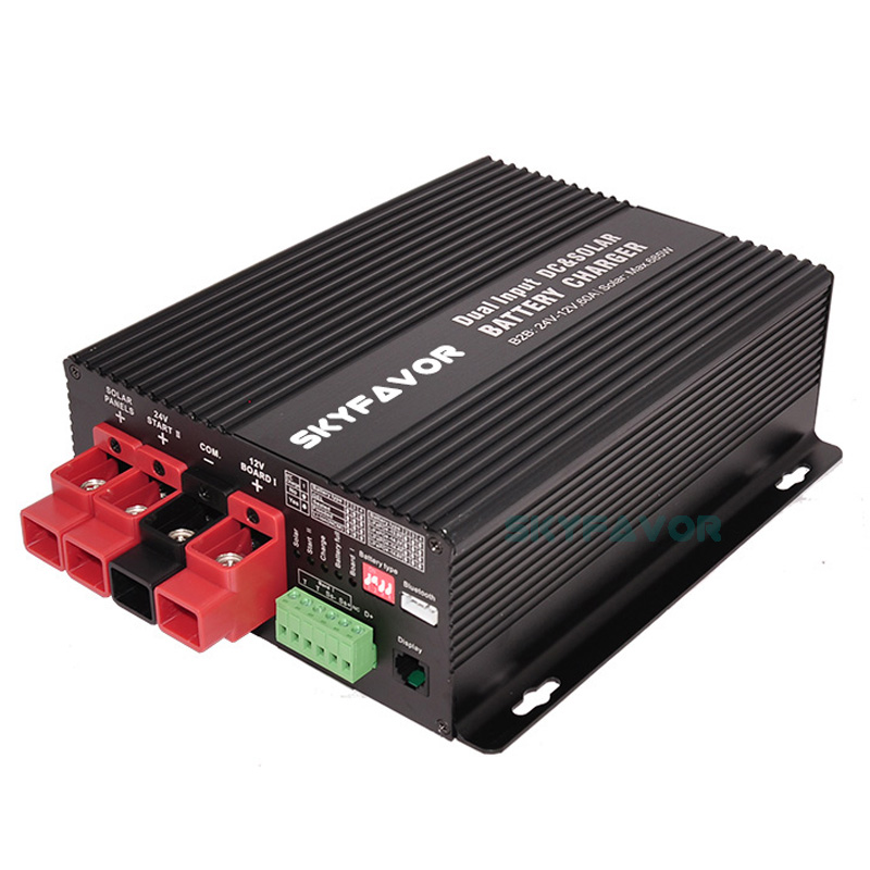 Trending 12V to 24V 25A Smart Fast MPPT Solar RV Battery Charger 30A DC to DC Auto Charger Electric Trending Products
