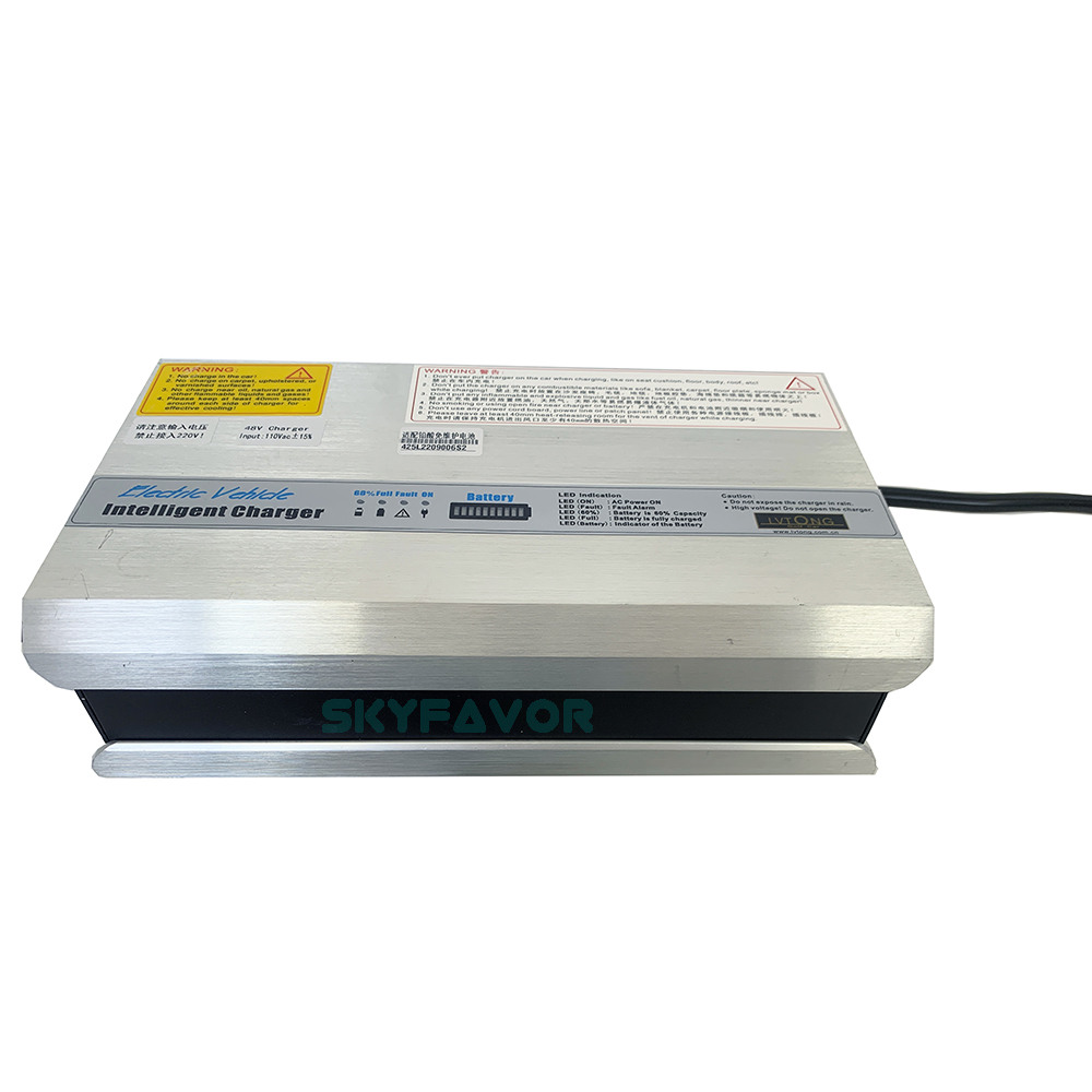 Professional 72V Golf Cart Charger 72V 16A Maintenance Free Lead Acid Battery Charger Y60 Connector Charger for 72V Golf Cart