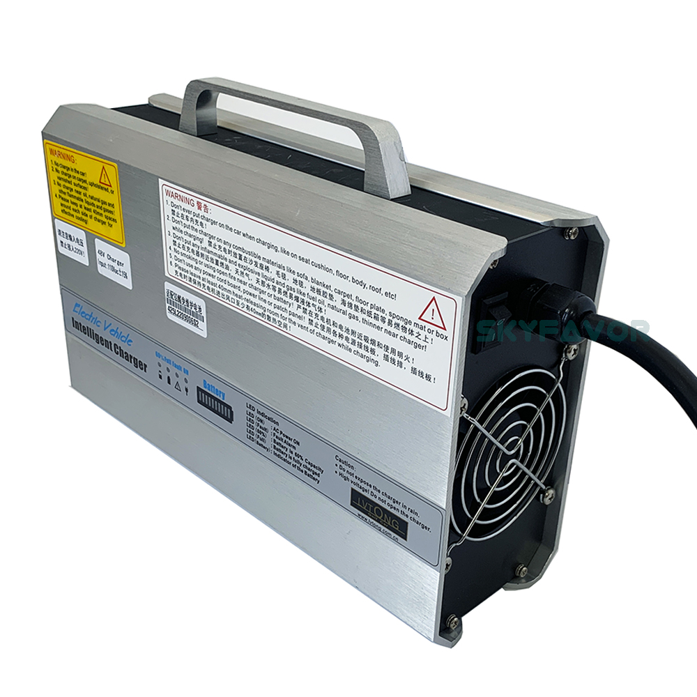 Professional 72V Golf Cart Charger 72V 16A Maintenance Free Lead Acid Battery Charger Y60 Connector Charger for 72V Golf Cart