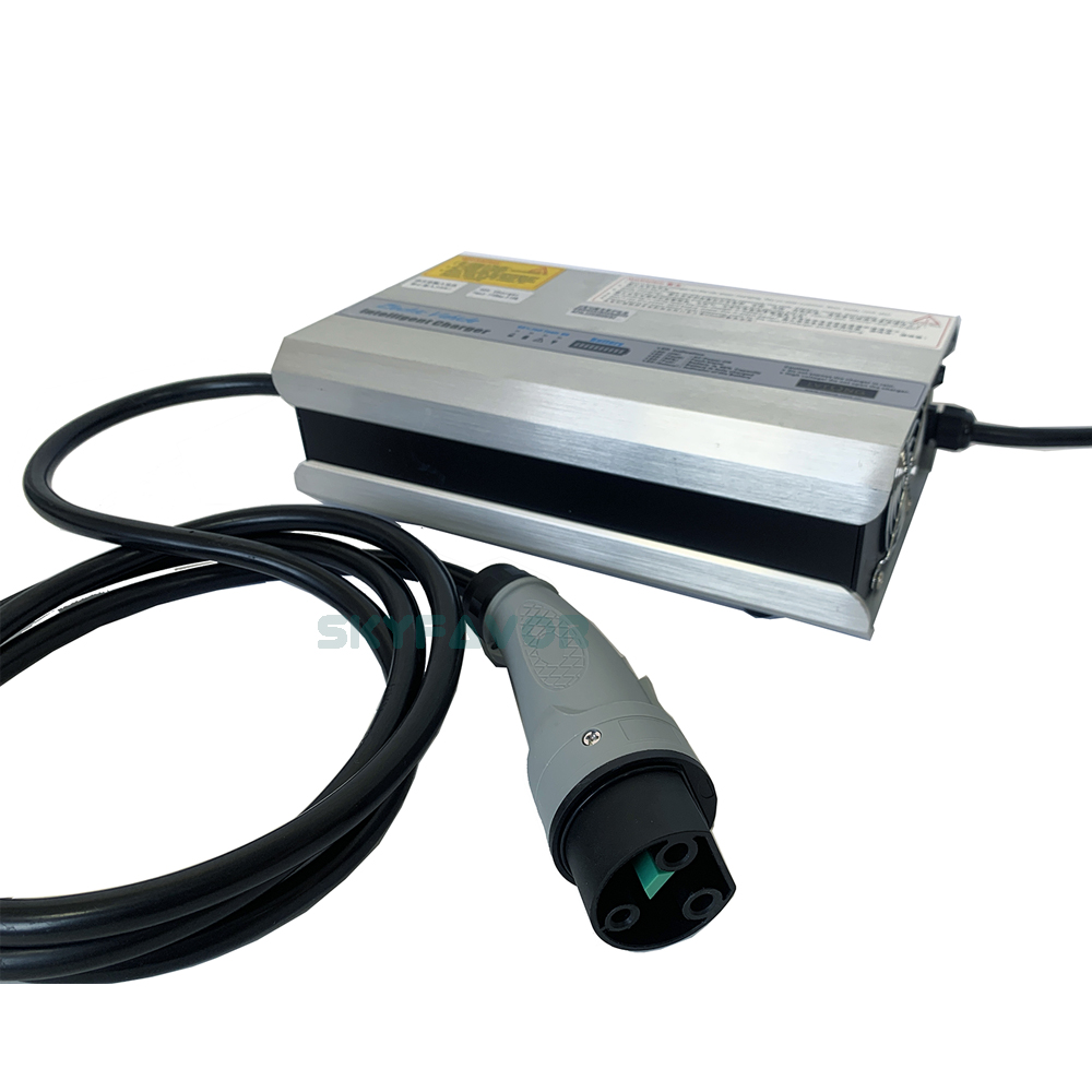 Maintenance Free Lead Acid Battery Charger 48V 25A Golf Cart Charger Y60 Connector for 48 Volt Tour Bus Car Electric Vehicle
