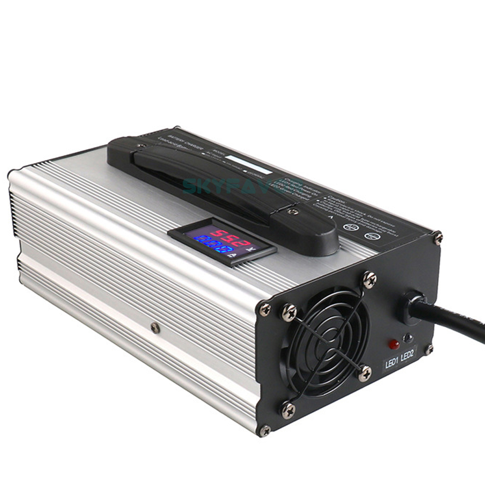 Smart Automatic 48V Golf Cart Charger 48V 15A Fast Lead Acid Battery Charger for 48 VOLT Ez Go Club Car DS EZGO TXT GOLF CART