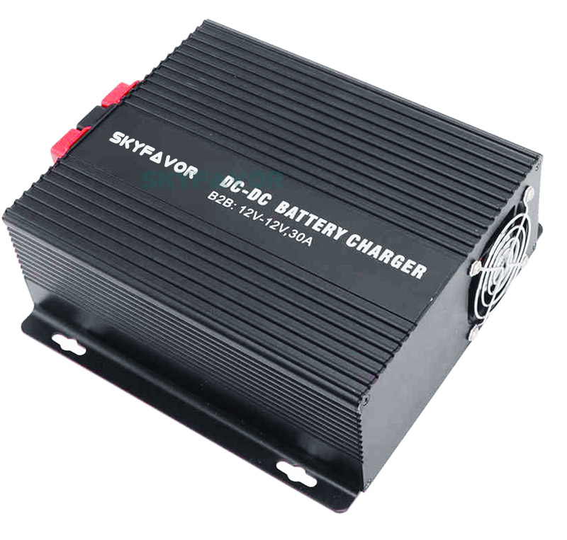 Multi Function 12V to 36V DC to DC Battery Charger 36V 22A Universal Fast GEL AGM SLA Lithium Lifepo4 Yacht RV Battery Charger