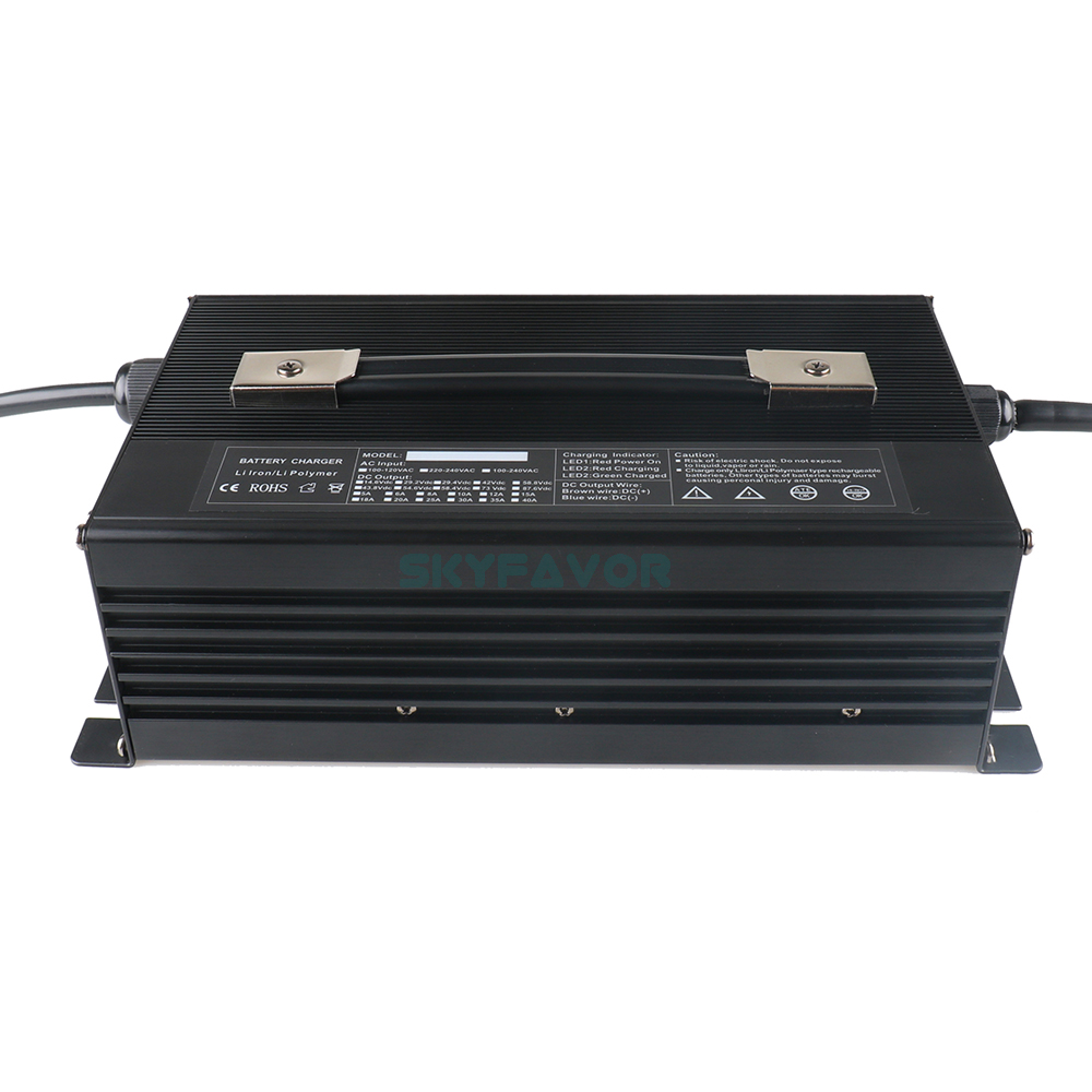Customized 84V 10A Fast Battery Charger Led Display Automatic 84V Battery Charger for Electric Motorcycle Ebike Tools Forklift