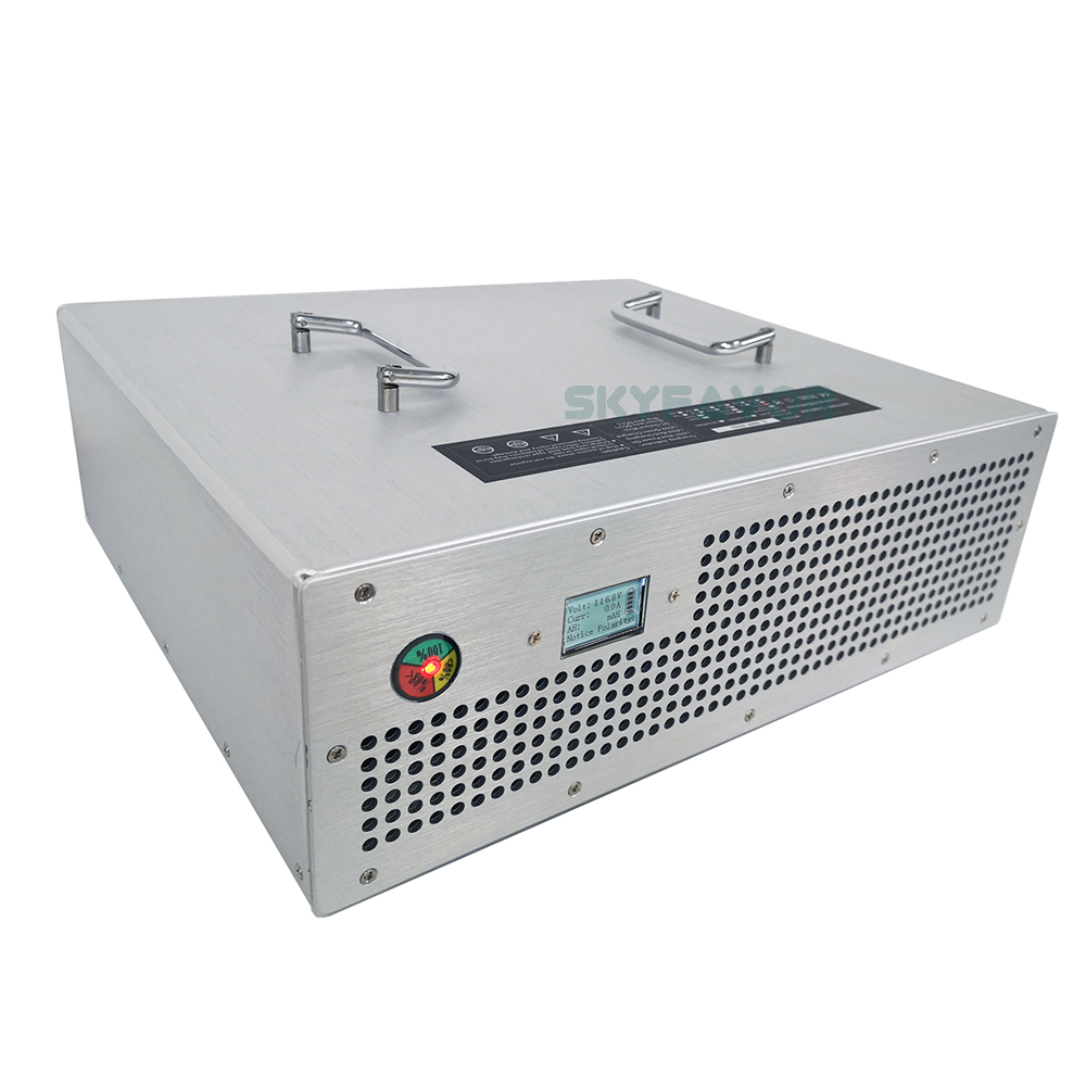 Customized 24V 100A Battery Pack Charger Custom Automatic Fast 100a 24V Charger for Motorboat Yacht Generator Set Power Battery
