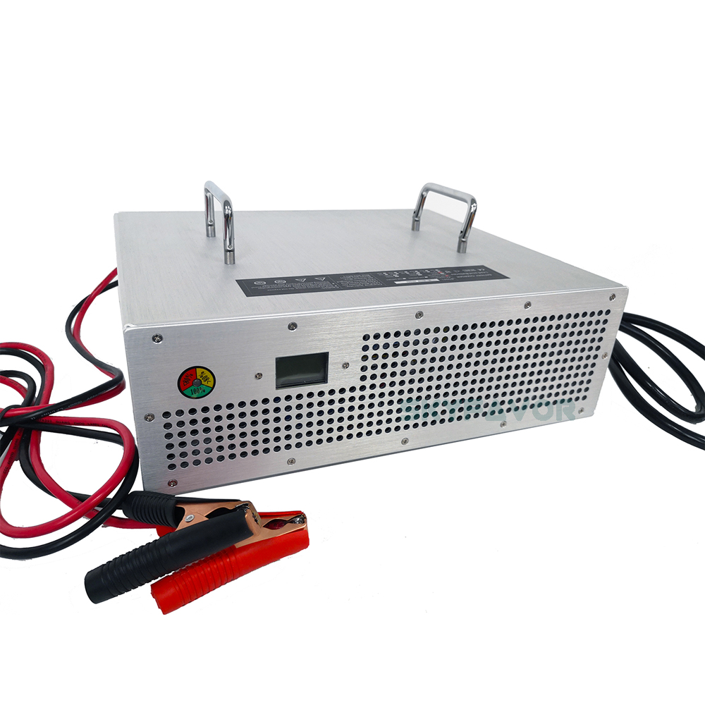 Customized 24V 100A Battery Pack Charger Custom Automatic Fast 100a 24V Charger for Motorboat Yacht Generator Set Power Battery