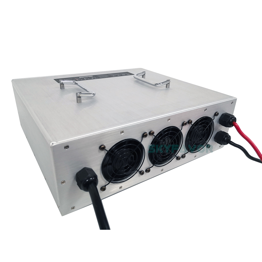 Customized 24V 100A Battery Pack Charger Custom Automatic Fast 100a 24V Charger for Motorboat Yacht Generator Set Power Battery