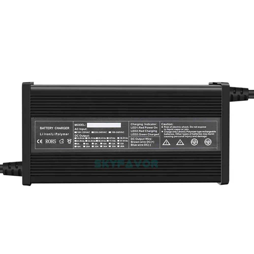 High Quality Custom 48V Battery Charger 48V 10A Fast Delivery Automatic 48 Volt Lithium Ion Lead Acid Lifepo4 Battery Charger