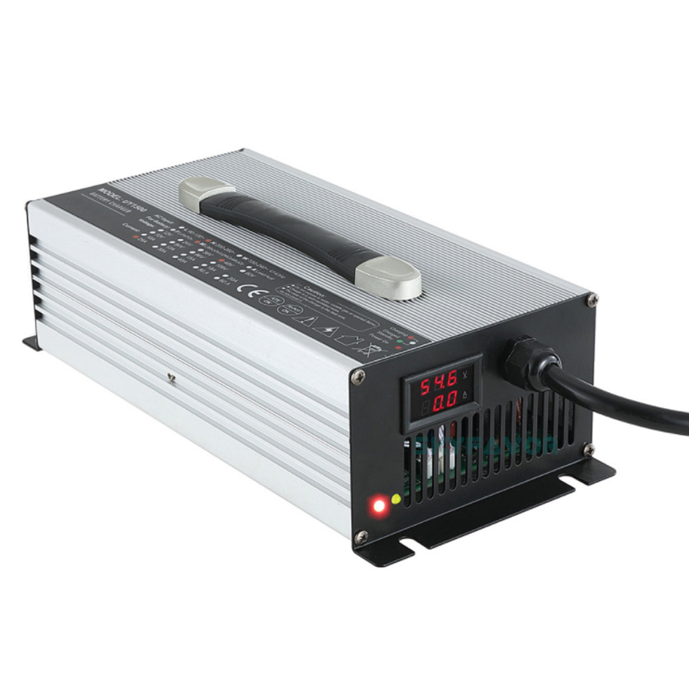 Customized 24V 45A Battery Pack Charger Aluminum case 24v Battery Charger for Lipo/LiMnO4 Lithium 8S Lifepo4 Lead Acid Battery