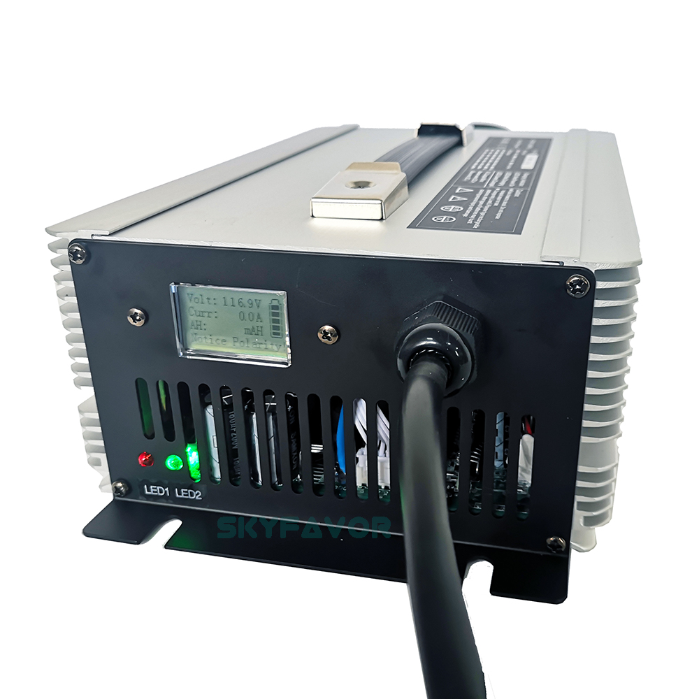 Customized Professional Battery Charger 36V 40A 48V 30A 60V 25A 72V 20 84V 16A 96V 14A Automatic Batteries Charger with Display