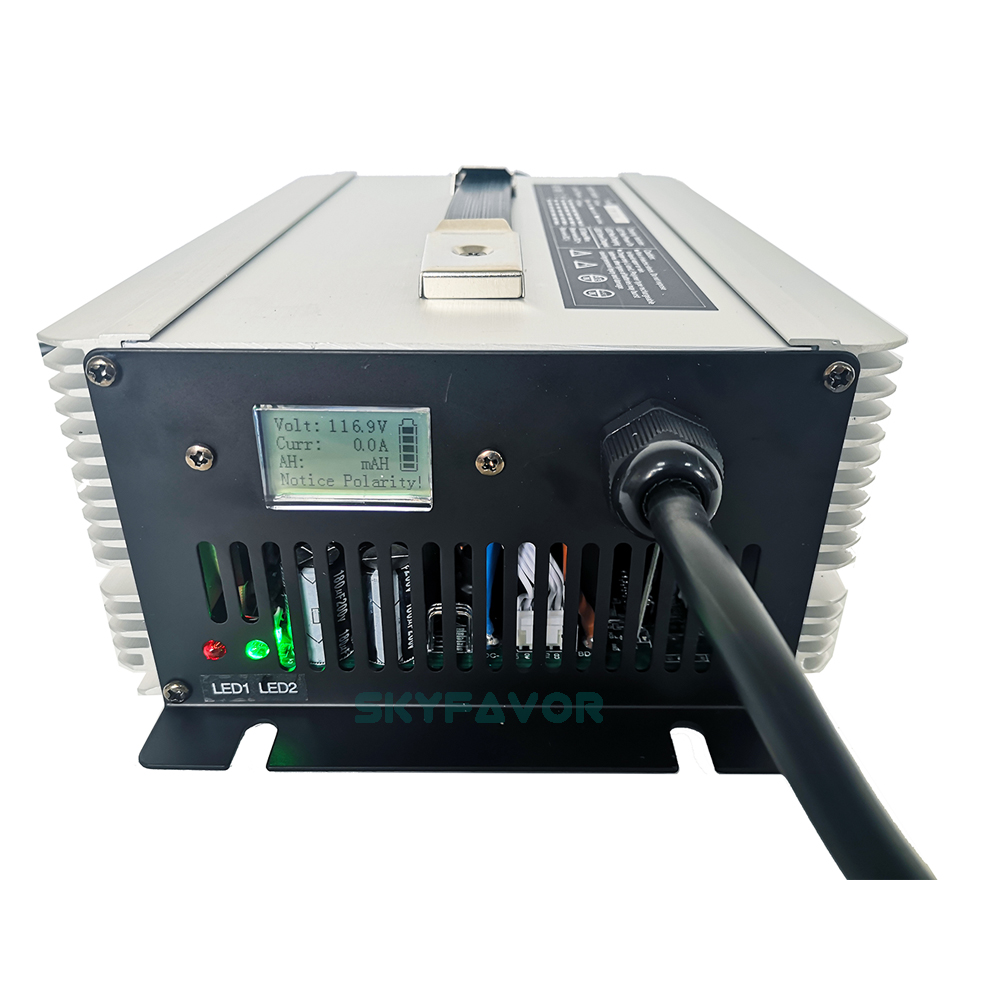 Customized Professional Battery Charger 36V 40A 48V 30A 60V 25A 72V 20 84V 16A 96V 14A Automatic Batteries Charger with Display