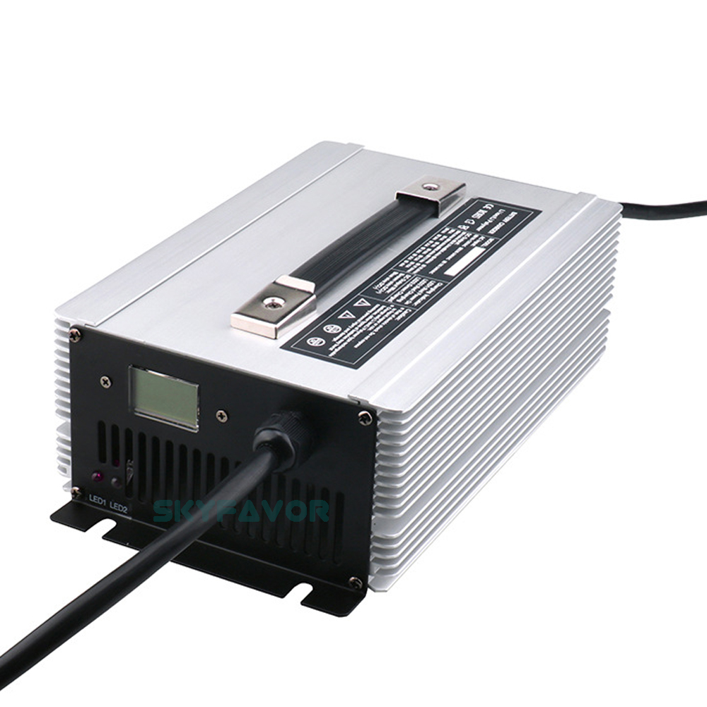 Customized Professional Battery Charger 36V 40A 48V 30A 60V 25A 72V 20 84V 16A 96V 14A Automatic Batteries Charger with Display