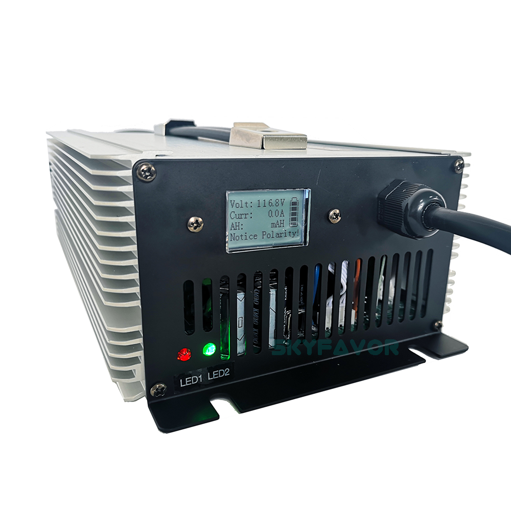 Customized Professional Battery Charger 36V 40A 48V 30A 60V 25A 72V 20 84V 16A 96V 14A Automatic Batteries Charger with Display