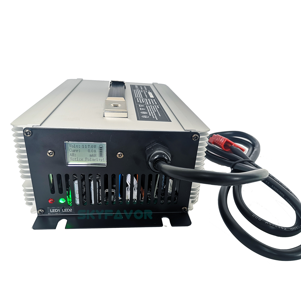Customized Professional Battery Charger 36V 40A 48V 30A 60V 25A 72V 20 84V 16A 96V 14A Automatic Batteries Charger with Display