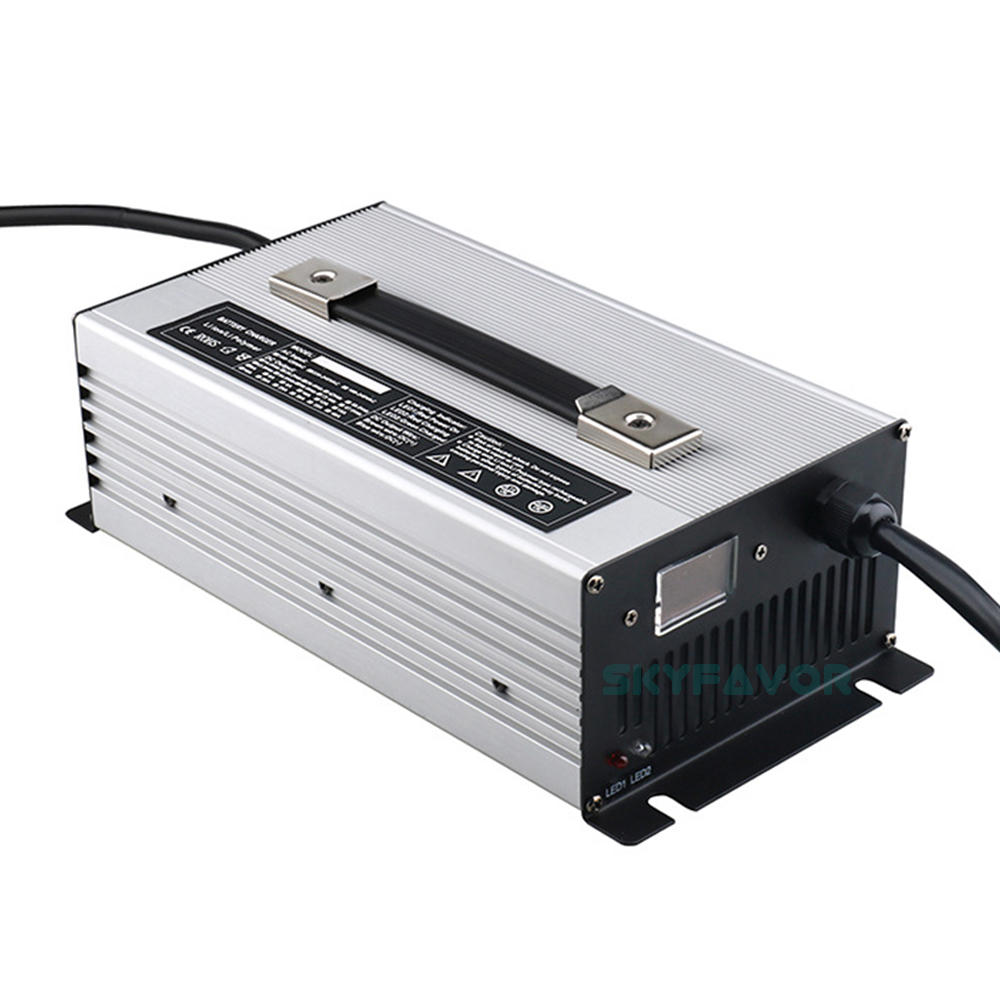 Custom Professional 48V OTP Lead Acid Battery Charger Automatic 20A VRLA SLA AGM GEL Battery Charger