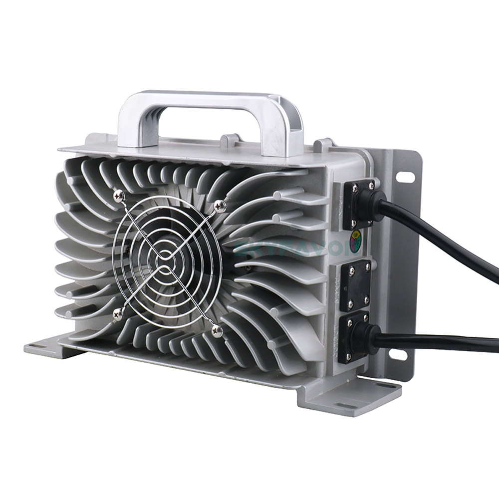 Automatic IP67 48V Waterproof Battery Charger 48V 20A Customized Fast Golf Cart Charger for 48 Volt Lithium Lifepo4 Lead Acid