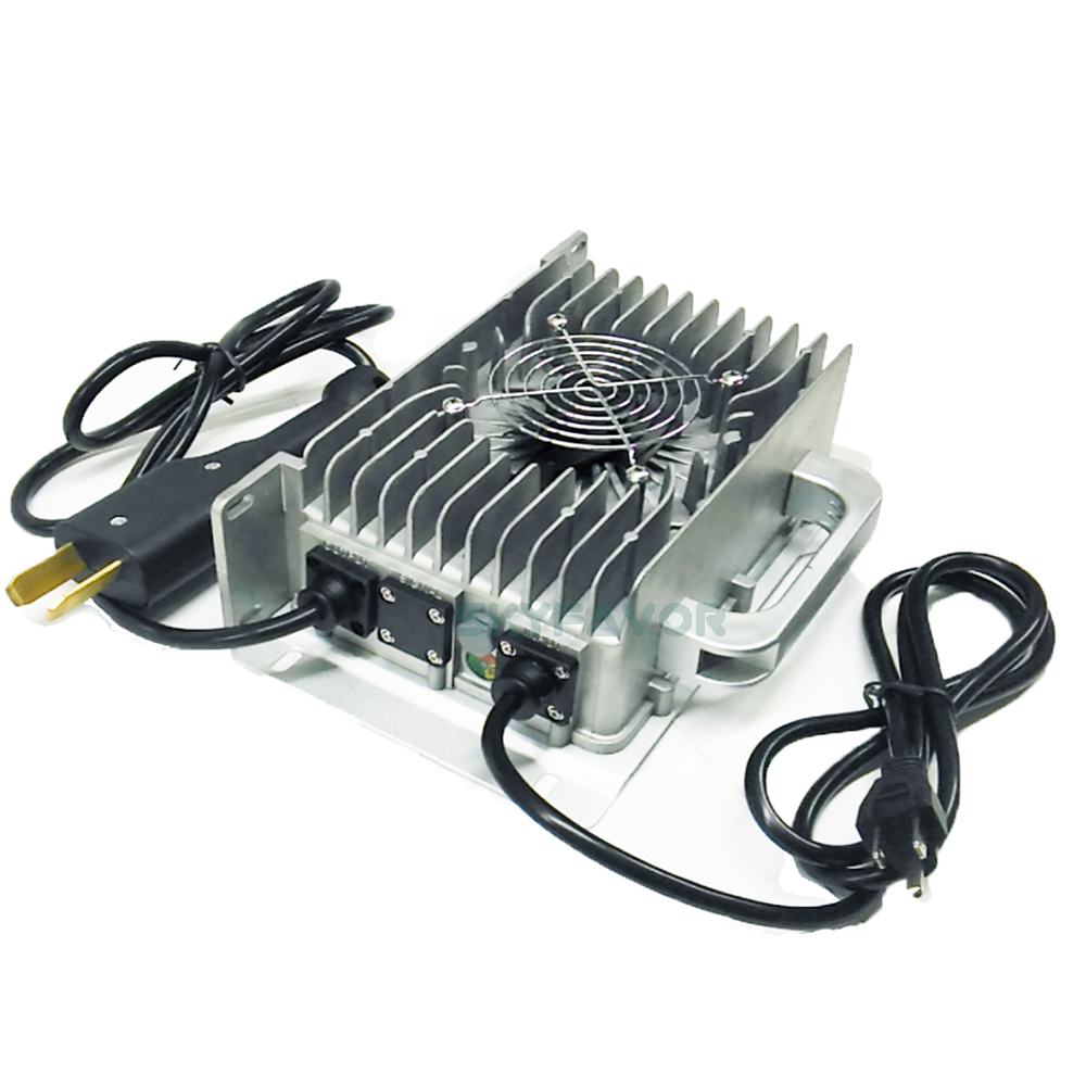 Automatic IP67 48V Waterproof Battery Charger 48V 20A Customized Fast Golf Cart Charger for 48 Volt Lithium Lifepo4 Lead Acid