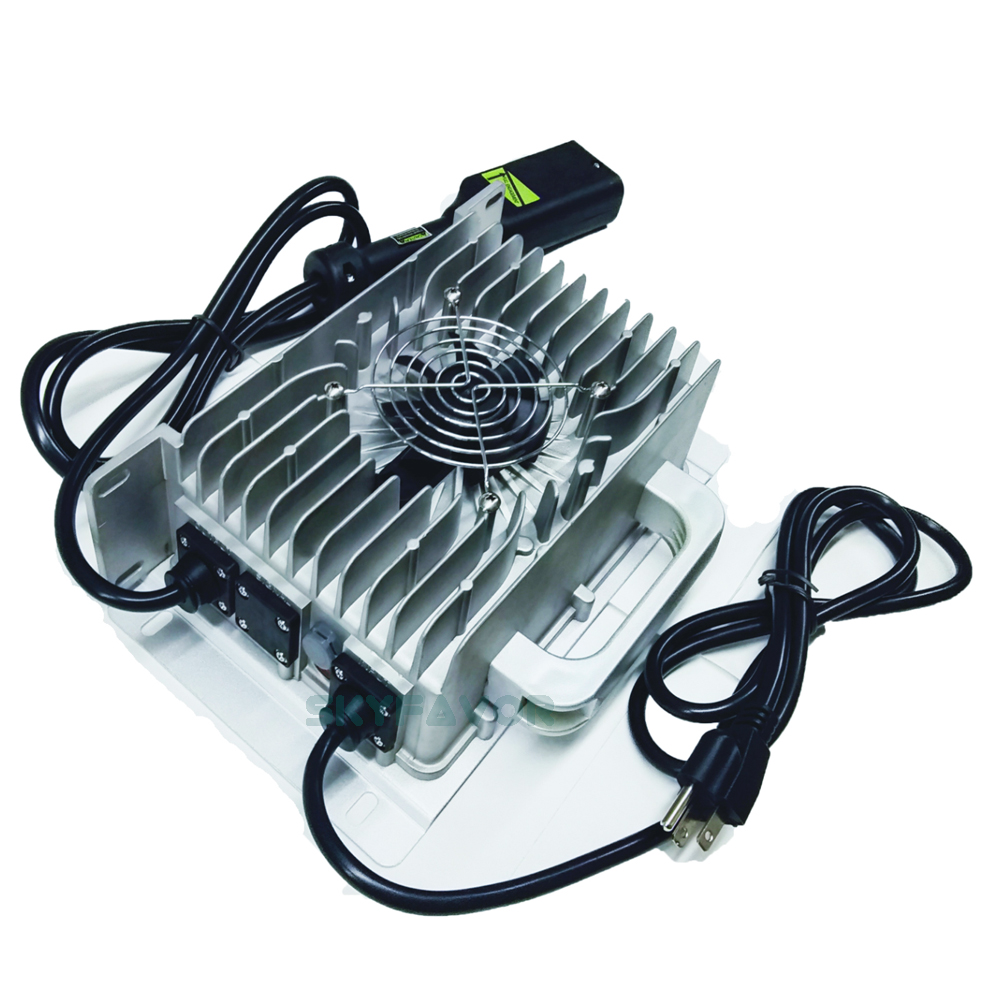 Automatic IP67 48V Waterproof Battery Charger 48V 20A Customized Fast Golf Cart Charger for 48 Volt Lithium Lifepo4 Lead Acid
