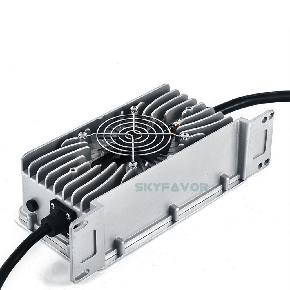 Waterproof 48V Lithium Battery Charger 48V 25A Outdoor Dustproof Automatic Smart 12S or 13S 48 Volt Lithium Ion Battery Charger