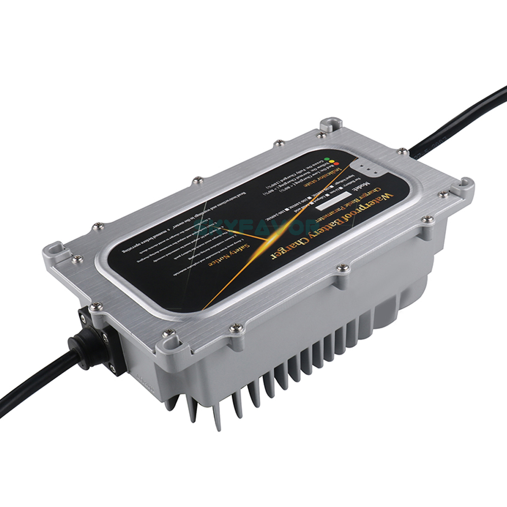 Customized Dustproof Waterproof 24V Battery Charger 24V 15A Automatic Smart Battery Chargers for Lithium Ion Lifepo4 Lead Acid