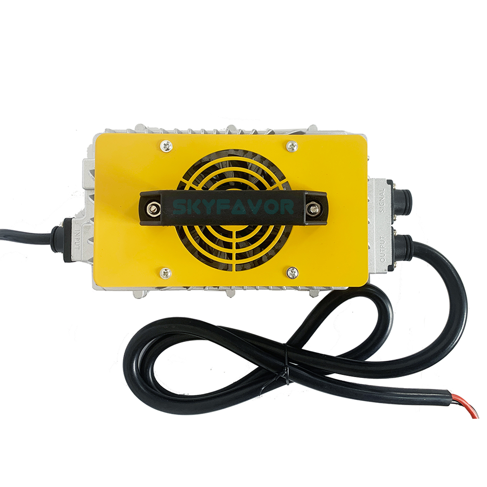 Custom 48V Lifepo4 Battery Charger 48V 15A Intelligent Automatic on Board Waterproof Fast 48 Volt 16S Lifepo4 Battery Charger