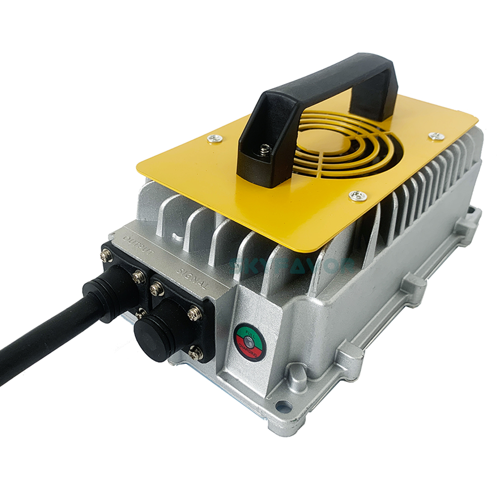 Custom 48V Lifepo4 Battery Charger 48V 15A Intelligent Automatic on Board Waterproof Fast 48 Volt 16S Lifepo4 Battery Charger