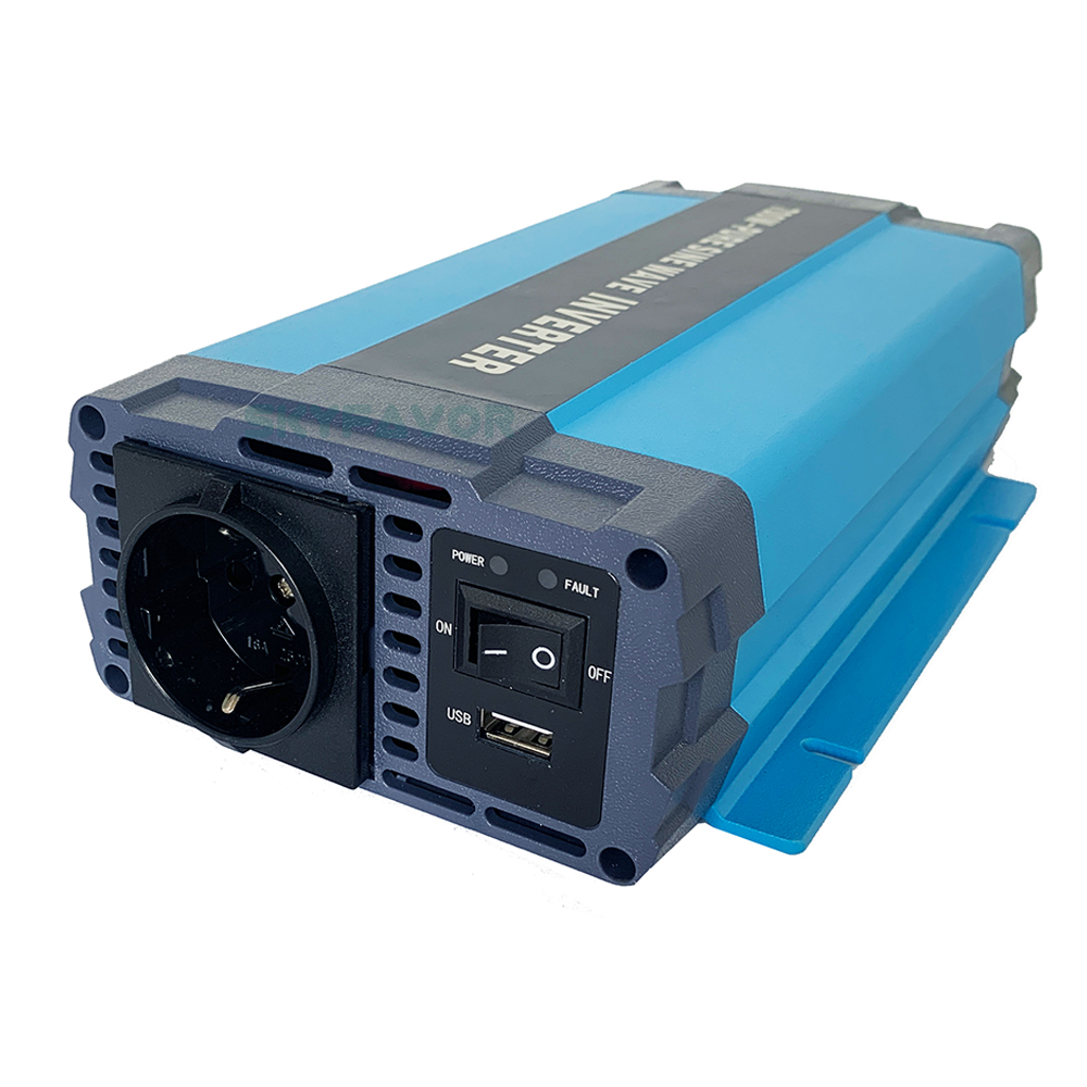 High Efficiency 700W Inverters Converters 12v 24v 48v DC to AC 110v 230v Hot Sell Pure Sine Wave Power Inverter with USB Port