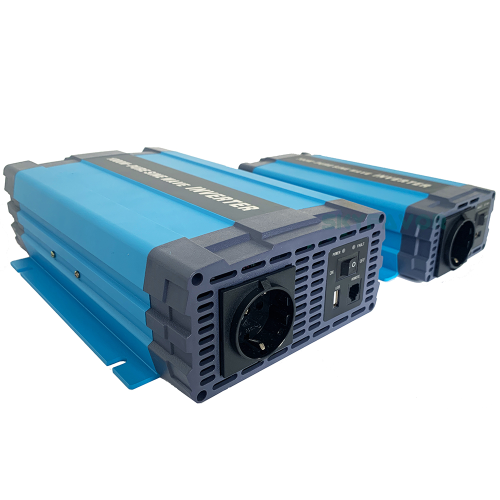 High Efficiency 700W Inverters Converters 12v 24v 48v DC to AC 110v 230v Hot Sell Pure Sine Wave Power Inverter with USB Port