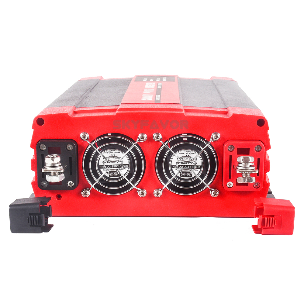Off Grid 3000W Modified Pure Sine Wave Inverter 12V 24V DC to AC 110V 230V Hight Efficiency Solar UPS Home Power Inverter