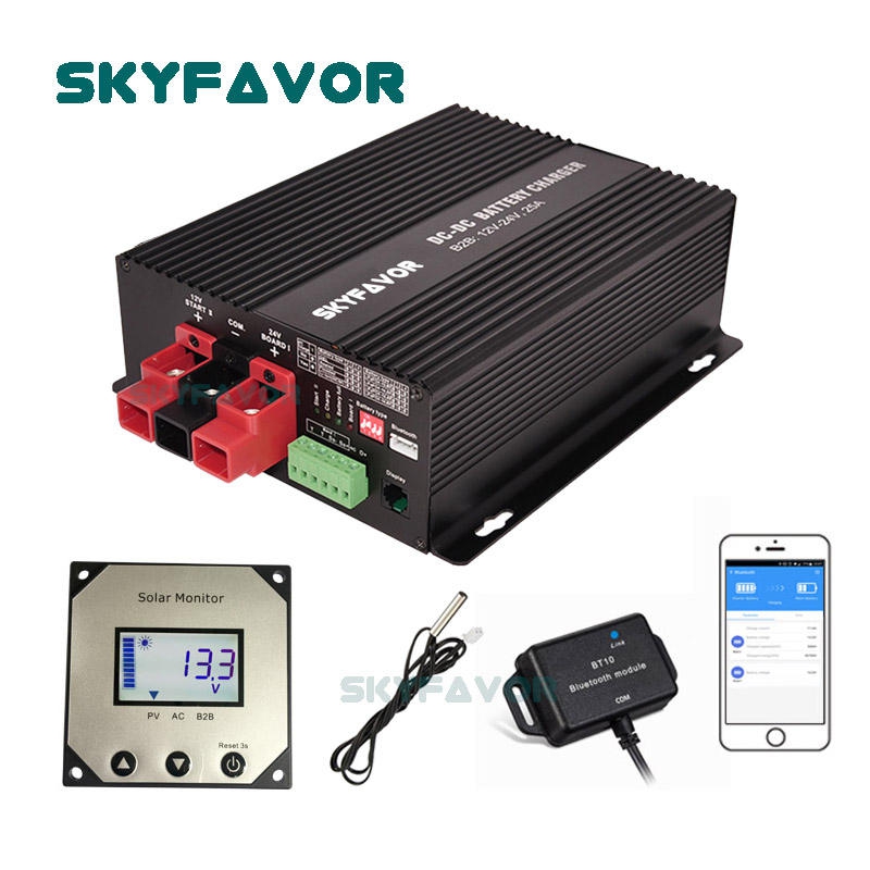 Hot Selling DC to DC Charger 12V 60A Fast on Board Universal Smart Automatic 12 Volt Battery to Battery Charger 12V RV