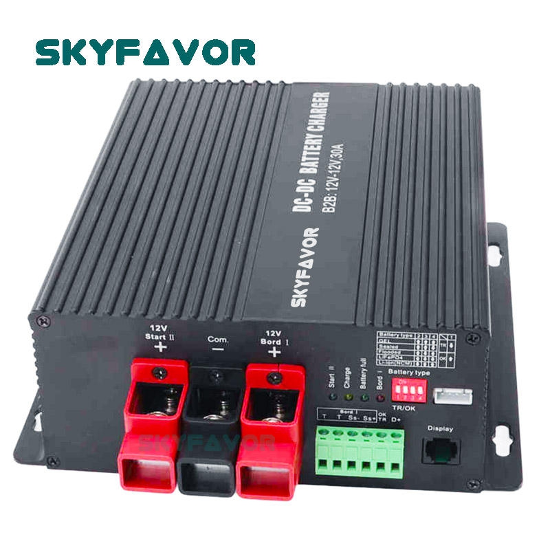 Multi Function 12V to 36V DC to DC Battery Charger 36V 22A Universal Fast GEL AGM SLA Lithium Lifepo4 Yacht RV Battery Charger