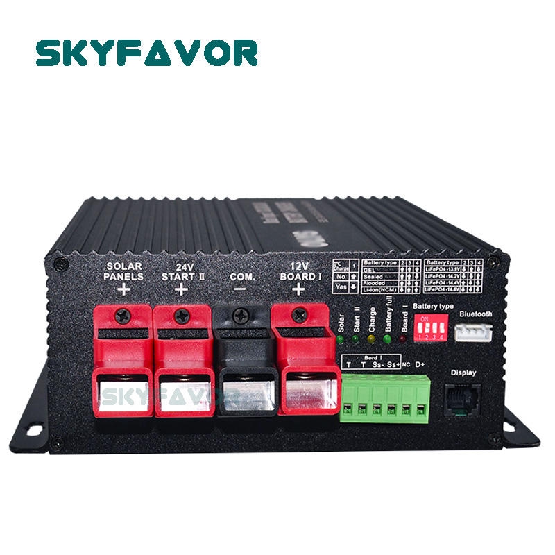 24V 12V DC to DC Battery Charger 24Vdc to 12Vdc 60A MPPT Solar 50A Fast on Board Camper Trailer Yacht RV Battery Charger