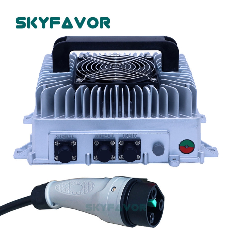 Automatic 72V 20A Lead Acid Battery Charger Good Safety Waterproof Fast 72 Volt with Y60 Plug for Golf Cart OTPTP Protection