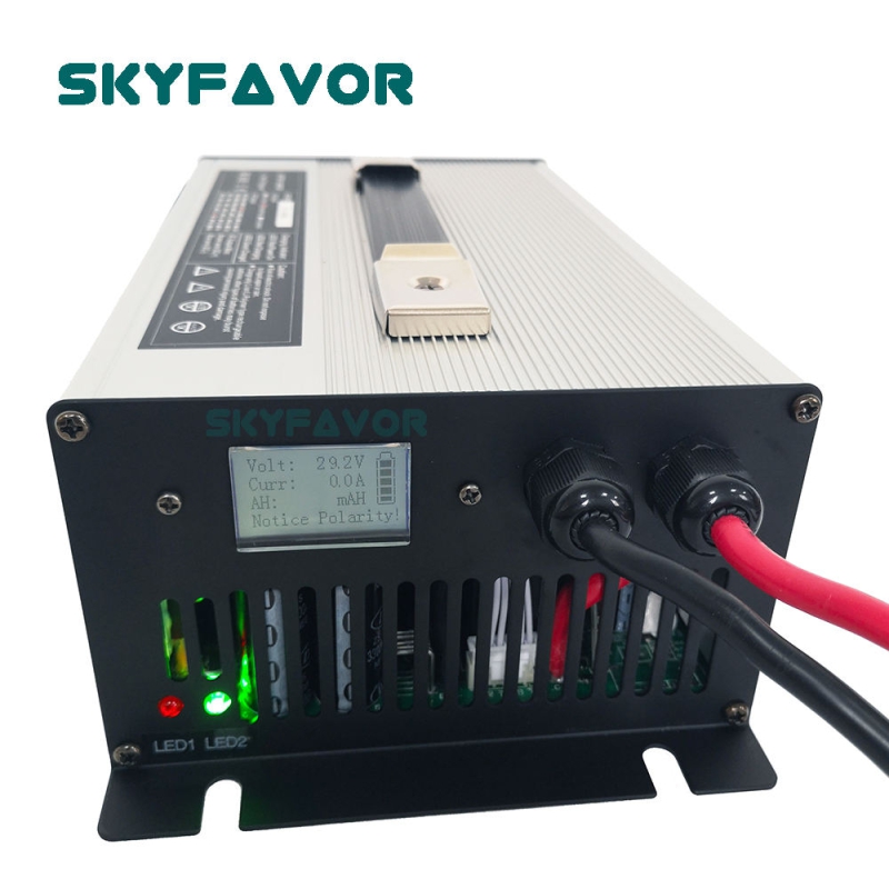 Customized Led Display 36V Battery Charger MAX 40A Automatic Charger Lead Acid Lifepo4 Lithium Ion 36v Forklift Battery Charger