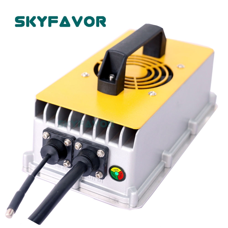 Custom Intelligent 60V Lifepo4 Battery Charger 60V 15A Automatic Dustproof Waterproof 60 Volt 20S Lifepo4 Battery Charger