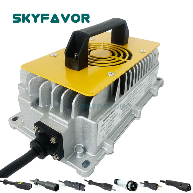 Automatic 48V 20A Fast Trickle Charge Golf Cart Charger Waterproof Electric EZGO CLUB CAR TXT RXV Battery 48V Cart
