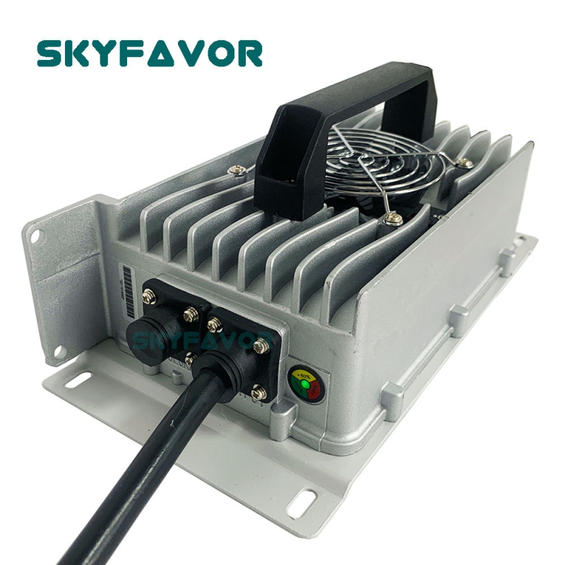 Professional Outdoor Waterproof Battery Charger 72V 15A Fast Smart Automatic on Board 72 Volt Batter Chargers Input 230Vac
